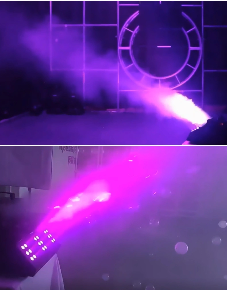 1500W LED Fog Bubble Machine Haze Machine