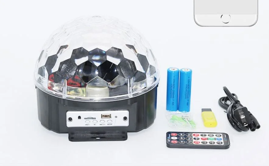 Dragonstage Bluetooth Small Speaker Magic Ball Light