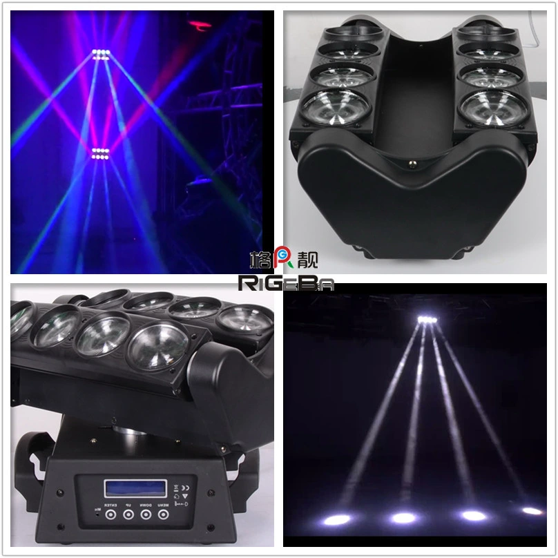 8*10W LED Spider Beam Effect Moving Head for Stage Light