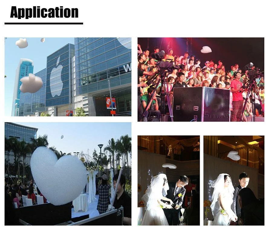 Stage Foam Machine Bubble Machine Cloud Making Machine with Customizable Pattern for Party Show Concerts