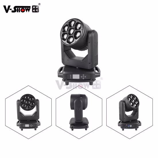 7 x 4in1 RGBW LED ムービングヘッドライト