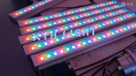 高品質の防水または単色 RGB LED 建物照明屋外ウォールウォッシュ LED 照明