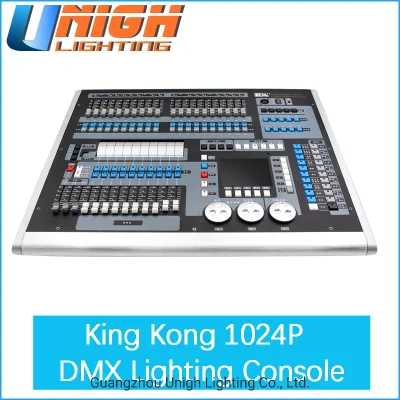 Kingkong 1024p DMX 照明コンソールおよび DJ モバイル ライト用 DMX 1024 チャンネル コントローラー