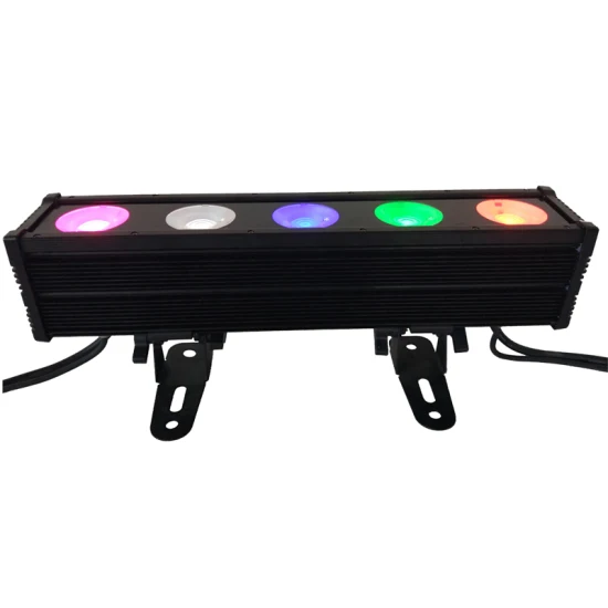 DMX512 COB 5*30W RGB 3in1 ウォールパーシャルウォッシュステージライト