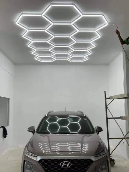 12W LED六角形ウォールランプ中国製、高性能、低価格の洗車用メキシコ輸出用